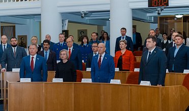 Очередное заседание Законодательного Собрания Оренбургской области